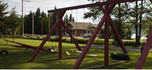 Camping Dégelis-balançoires