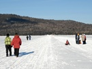 Lac Cabano gelé