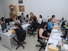 Étudiants en secrétariat et comptabilité