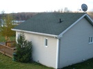 Vue arrière du chalet