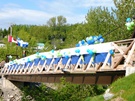 Inauguration du petit pont international