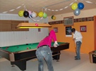 Billard à l'Auberge du Lac