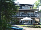 Rear view and terrace