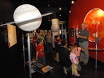 Exposition thématique sur notre système solaire.