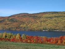 Mountain in fall