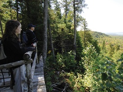 National Trail in the Bas-Saint-Laurent 