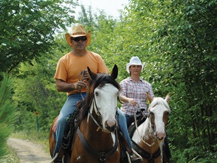 Témis à Cheval