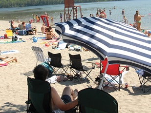 Camping de la plage municipale de Pohénégamook