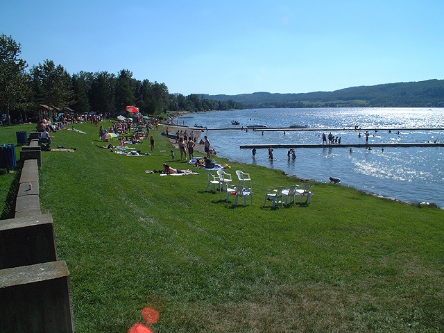 Plage municipale de Dégelis