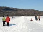 Lac Cabano gelé