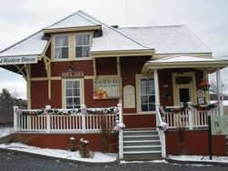 Gare de Rivière-Bleue à Noel
