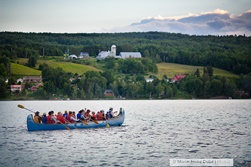 Rabaska sur le lac Pohénégamook