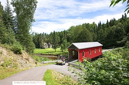 Pont couvert au Club de golf de la Vallée du Témiscouata