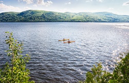 Kayak sur le lac