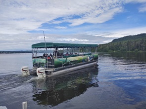 Navette fluviale l'Épinoche (parc national du Lac-Témiscouata)