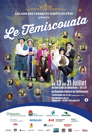 AfficheShowAcadieTerresForets