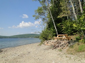 Halte lacustre du Grand Lac Squatec