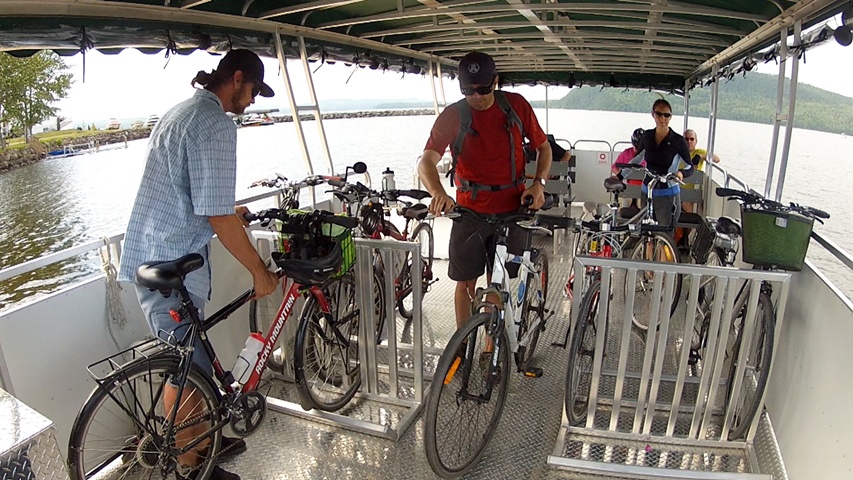 Navette pour les vélos et piétons