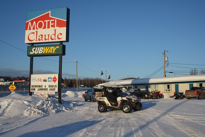 Motel Claude : jamboree quad d'hiver 2014