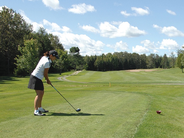 Golf de St-Louis du Ha! Ha! - femme