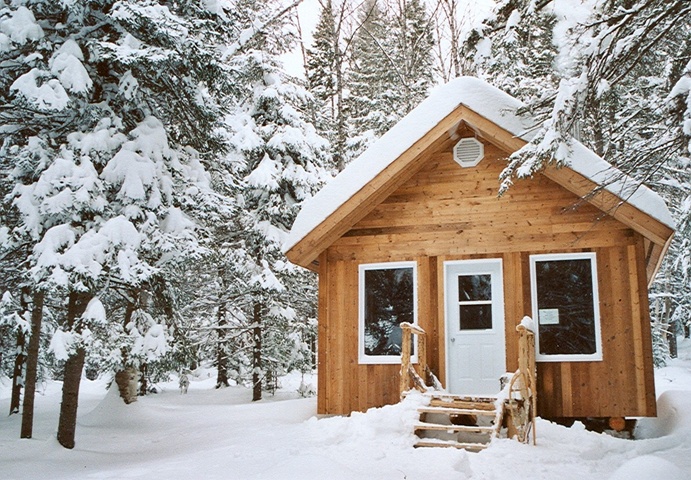 refuge en saison hivernale