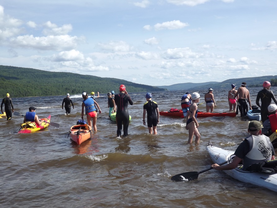 La traversée du lac Pohénégamook Un 6e succès! Nouvelles Vacances