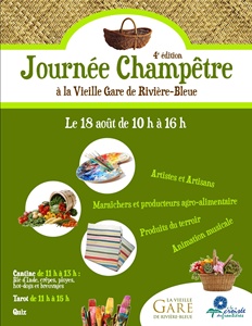 affiche journée champetre affiche journée champetre